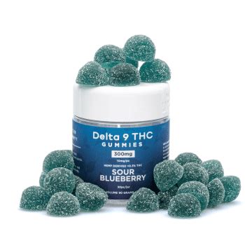 Shop Urb Delta Thc Gummies Sour Blueberry Mg Total Delta Thc