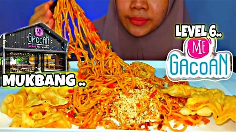 PERTAMA KALI MUKBANG MIE GACOAN LEVEL 6 PEDAS BANGET GUYS PANGSIT