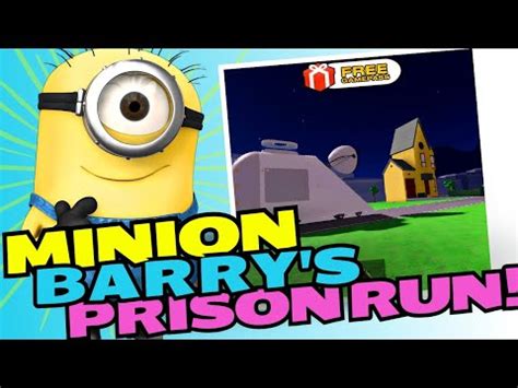 MINION Barry S Prison Run Obby Roblox Walkthrough YouTube