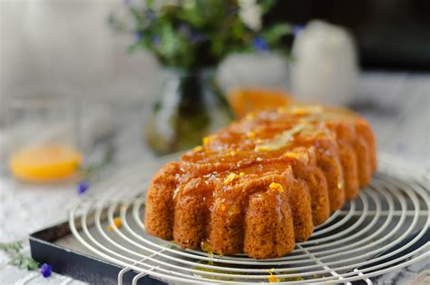 Bizcocho Sabor Naranja Intenso Con Glaseado Pandebroa