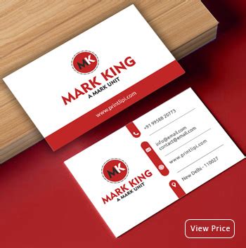 Best And Lowest Price Visiging Card Printing In India Start From Rs 110