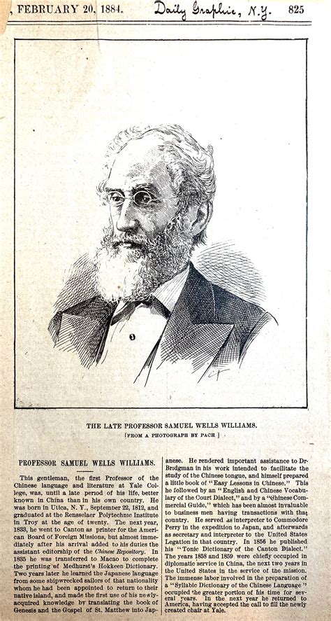 Samuel Wells Williams — Williams Archives