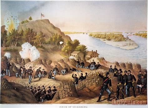 Others Siege Of Vicksburg, 1863 painting - Siege Of Vicksburg, 1863 ...