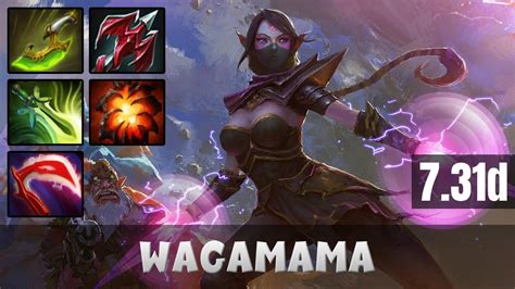 WAGAMAMA Templar Assassin MID LANE Gameplay Dota 2 Full Game YouTube