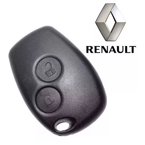 Capa Chave Renault Sandero Logan Controle Telecomando Alarme Shopee