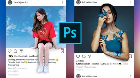 How To Create 3D Instagram Photo Frame Effect Photoshop Tutorial