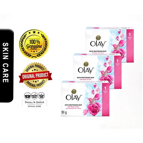 Olay Skin Whitening Soap With Rose And Milk Lazada Ph