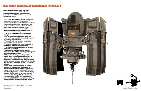 This Is My Concept For A Third Astro Skibidi Toilets These Types Of