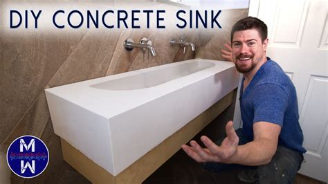 How To Make A Concrete Kitchen Sink Things In The Kitchen