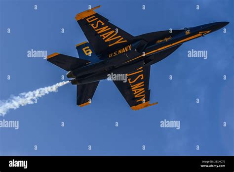 Blue Angels Flying in Formation Stock Photo - Alamy