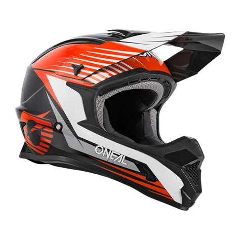 2021 O Neal 1 SRS Stream Orange Schwarz Helm Crosshelm HP7 MX Motoc