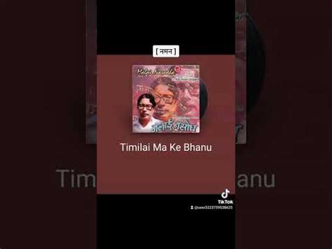 Timilai Ma K Cover By Shulin Shakya Originally By Narayan Gopal