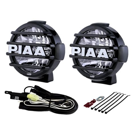 PIAA 73552 LP 550 SAE 5 2x14W Round Driving Beam LED Lights