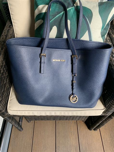 Michael Kors Jet Set Purse Navy Atelier Yuwa Ciao Jp