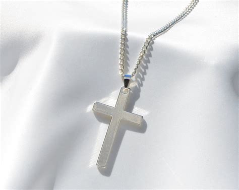 Simple Cross Necklace - SILVER | Ice Dream Jewelry | Reviews on Judge.me