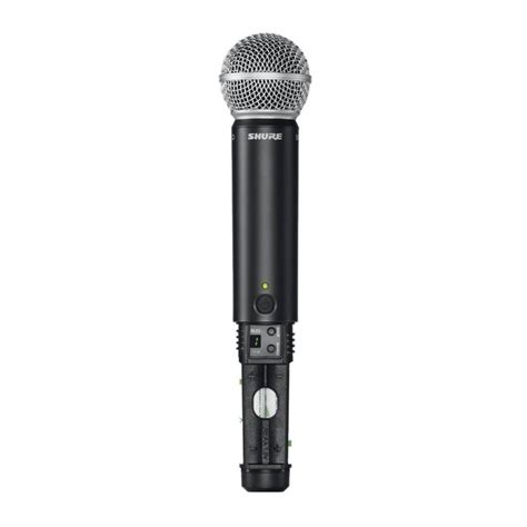 Shure Blx2sm58 T11 Wireless Handheld Microphone Transmitter Gear4music