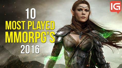 10 Most Played Mmorpgs 2016 Youtube