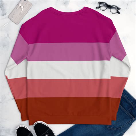 Lesbian Sweatshirt Lesbian Flag Sweater Gay Pride Sweater Etsy