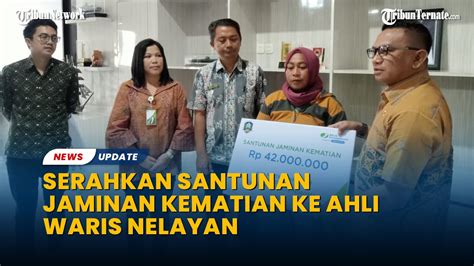 BPJS Ketenagakerjaan Bersama Pemda Morotai Serahkan Santunan Jaminan