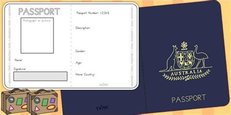 29 Passport Templates For Students Word Excel SmartColorlib