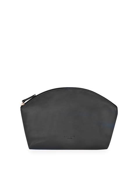 Black Half Moon Pochette And Crossbody