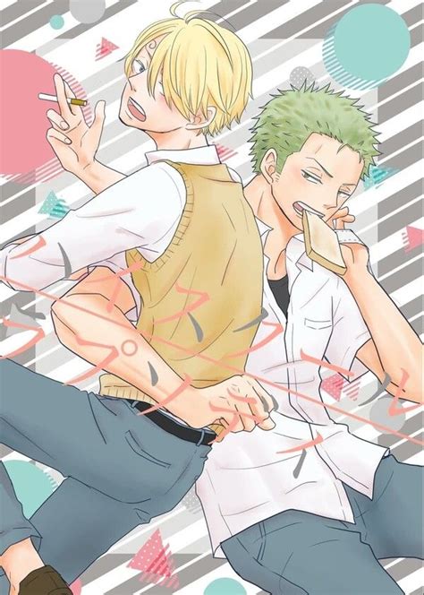 Zoro X Sanji Zosan One Piece Anime Zoro Zelda Characters