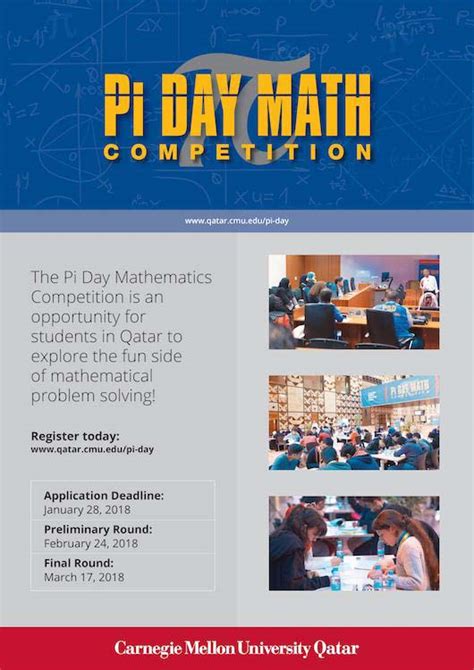 Pi Day Math Competition - Marhaba Qatar