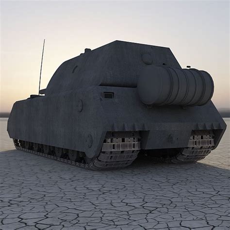 Maus Tank 3D Model $25 - .fbx .max - Free3D