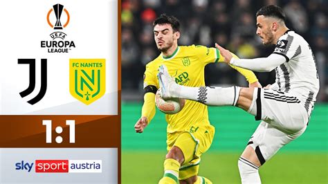 Juve Ohne Gl Ck Juventus Turin Fc Nantes Highlights Europa