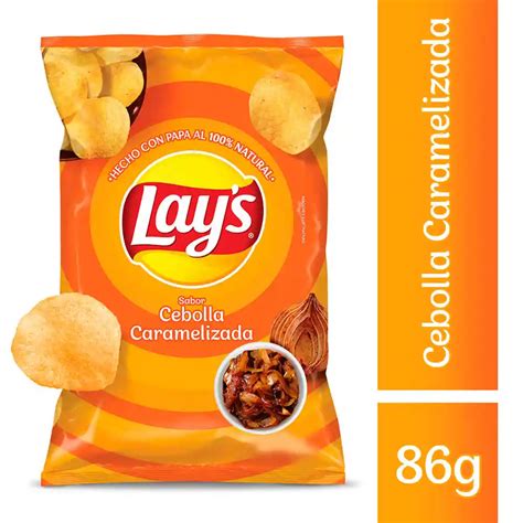 Lays Papas Fritas Sabor Cebolla Caramelizada Rappi