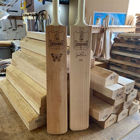 Labels Custom Handmade Cricket Bats Laver Wood