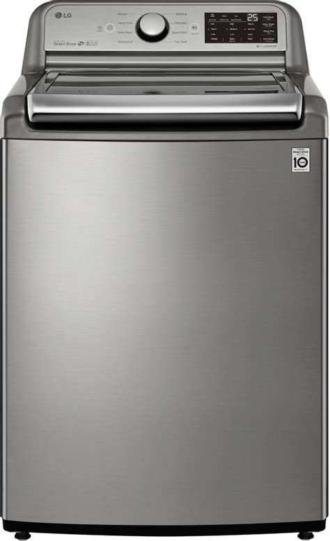 LG 4.5 Cu. Ft. Graphite Steel Top Load Washer | Nawara Brothers Home Store