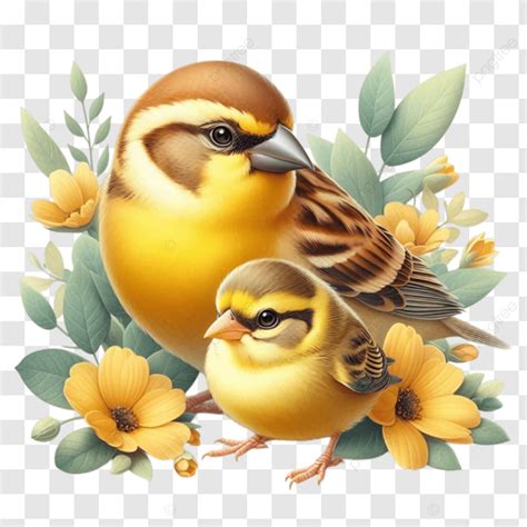 Colorful Bird With A Yellow Beak Clipart Icon Colorful Bird With A Yellow Beak Clipart