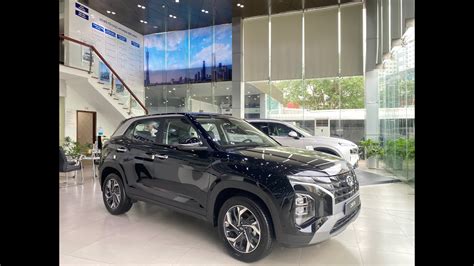 Giá Xe Hyundai Creta Cao Cấp Màu Đen Tổng Lăn Bánh Kèm Khuyến Mại