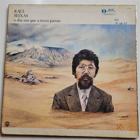 LP Raul Seixas O Dia Em Que A Terra Parou Ano 1974 Capa Riscos A