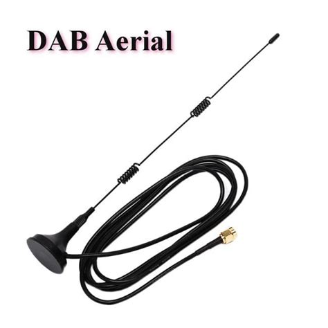 Magnetic Base High Gain Car Radio Antenna Dab Aerial 245cm For The Pure Highway