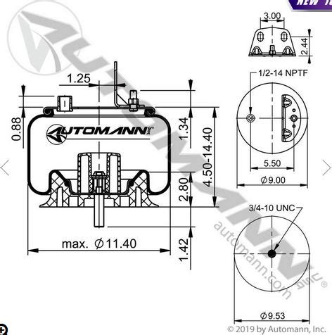 AB1DK20D 9584 Air Spring Rolling Lobe