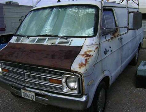 Dodge B100 Tradesman 1974 Van Box Trucks