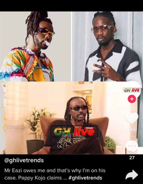 Petty Ghanaian Rapper Pappy Kojo Set to Fight Mr. Eazi Over Monies Owed ...