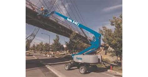 Genie Offers New S J Telescopic Boom Lifts