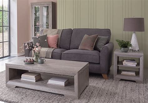 Gainsborough 3 Seater Sofa Silver Fabric