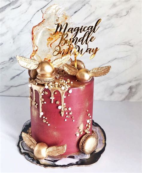 Macaronslady On Instagram Harry Potter Cake By Sugarbitesbyemma