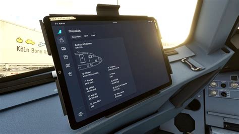 A32nx Custom Black Tablet Retexture Airbus Hq For Microsoft