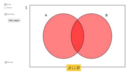 Set Operations Venn Diagram Calculator