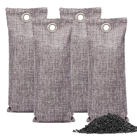 Pestrol Bamboo Charcoal Odour Remover Bags 4 Pack Pestrol