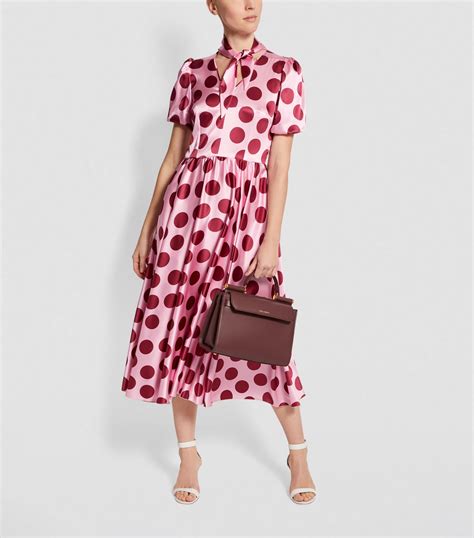 Womens Dolce Gabbana Multi Silk Polka Dot Dress Harrods Us