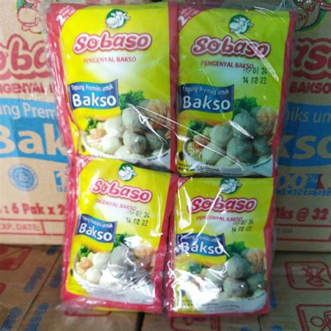 Jual Sobaso Tepung Perenyah Pengenyal Penstabil Bakso Gr Pack