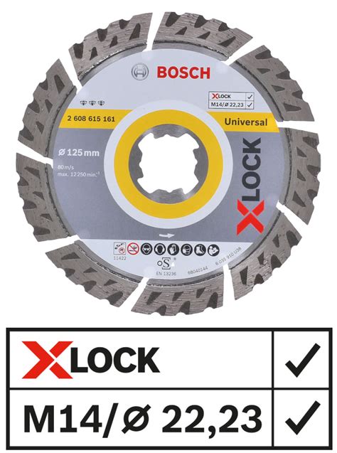 Disque Diamant Xlock Best For Universal Mm Bosch Meuleuse Angle