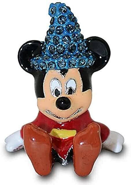 Disney Arribas Brothers Swarovski Crystal Jeweled Mini Figurine Mickey