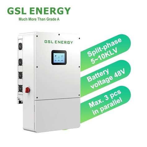 Kw Hybrid Inverter With Battery Gsl Energy Solar Inverter Your